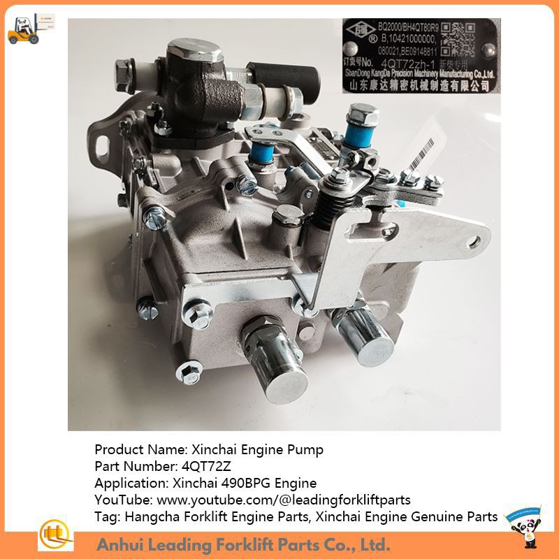 Chariot élévateur à pompe à carburant|Pompe d'injection de carburant moteur|Xinchai 490BPG|Pièces de moteur de chariot élévateur Hangcha