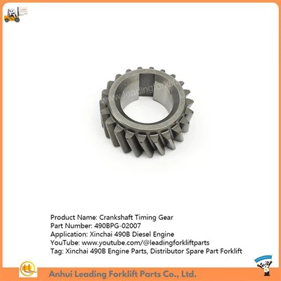 Engrenage de distribution de vilebrequin de chariot élévateur