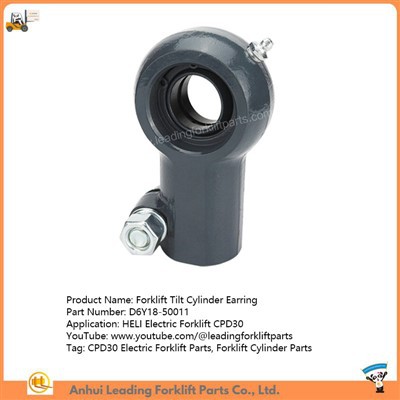 Boucle d'oreille de cylindre d'inclinaison de chariot élévateur
