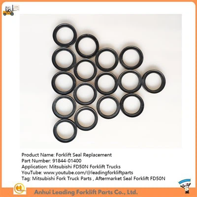 Pièces de camion de fourche Mitsubishi|Joint de poussière de chariot élévateur|Charif élévateur de joint de rechange FD50N|91844-01400